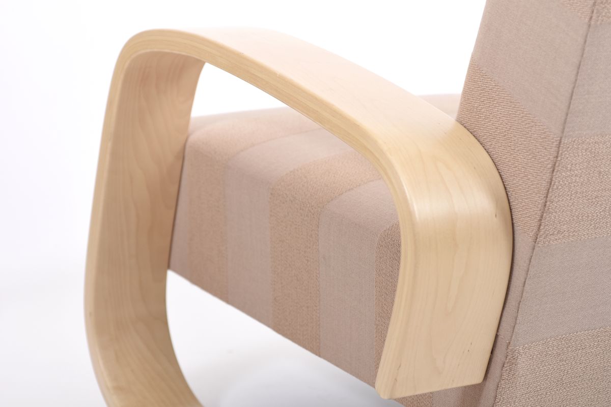 Aalto Alvar Armchair 400 Tank Kvadrat Raf Simons rosé powder 09
