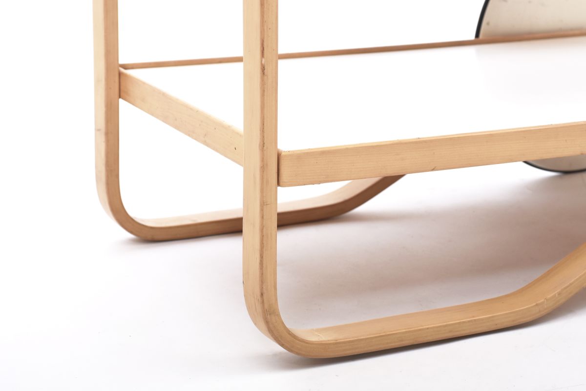 Aalto Alvar Tea trolley 901 white 03