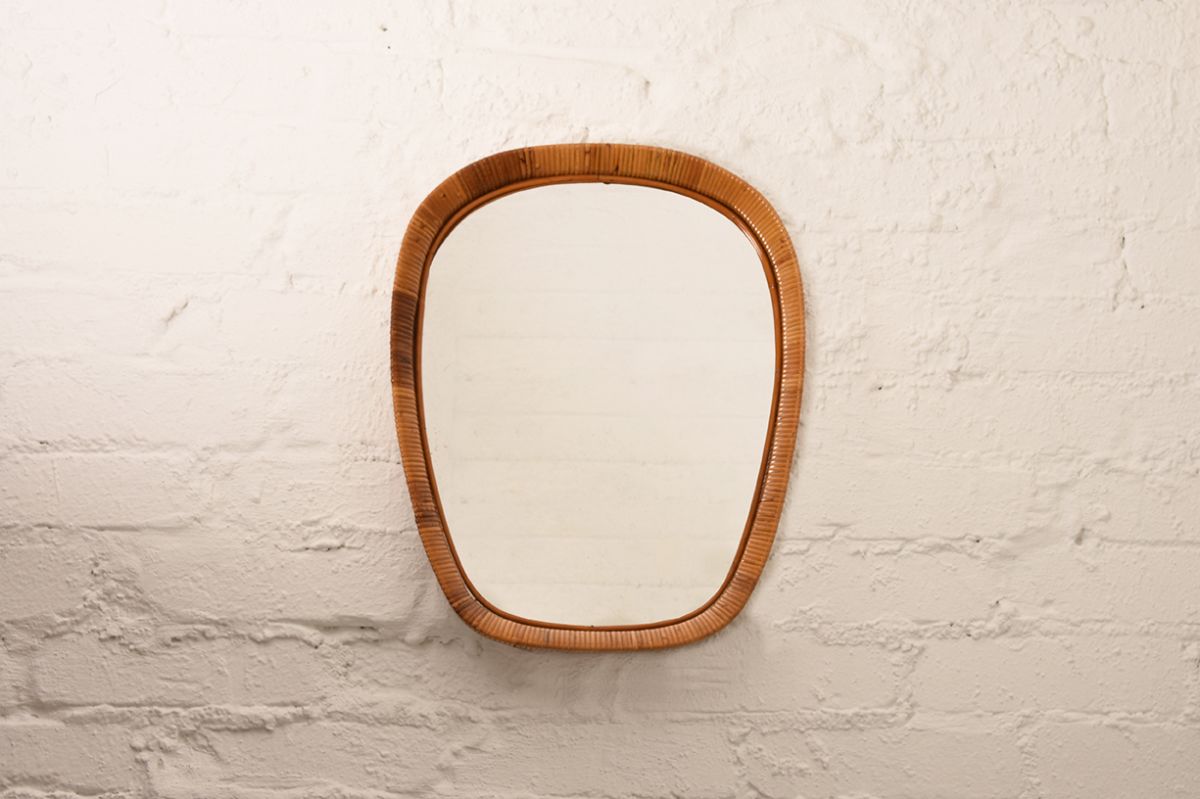 Rattan-Mirror-Oblong