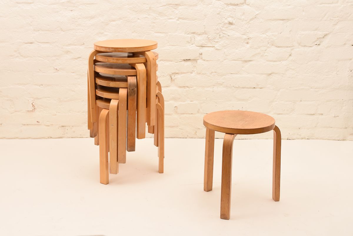 Artek - Stool 60 birch