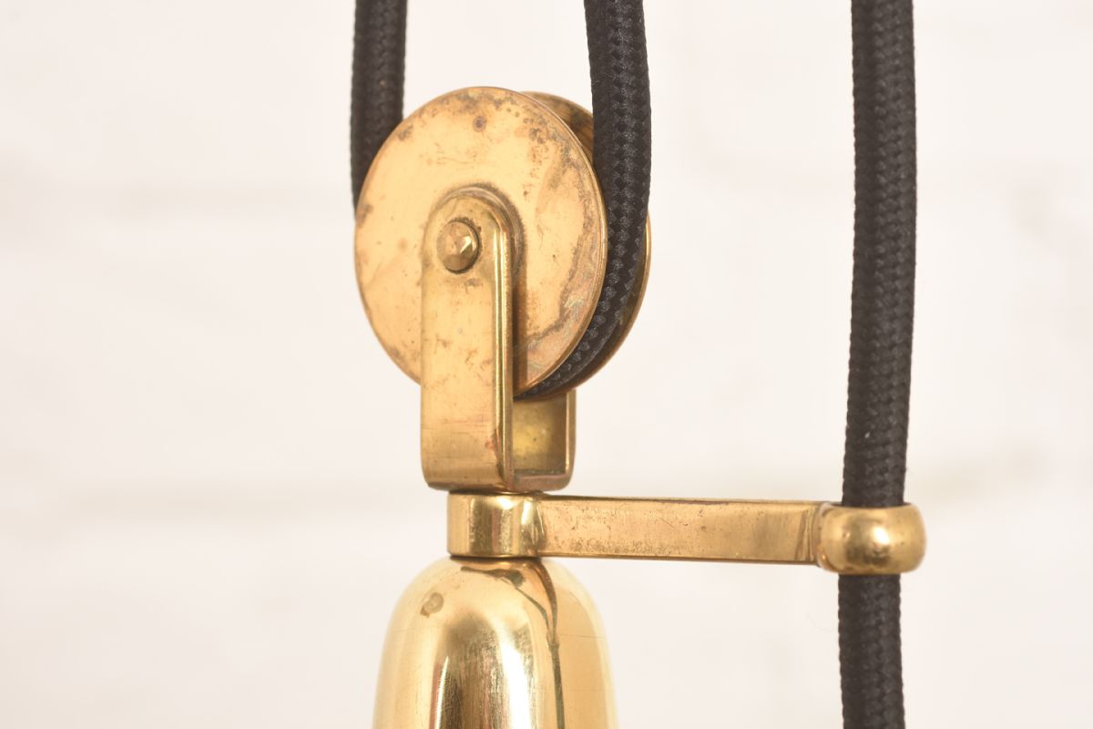 Paavo Tynell Brass Celing Pendant Detail 03