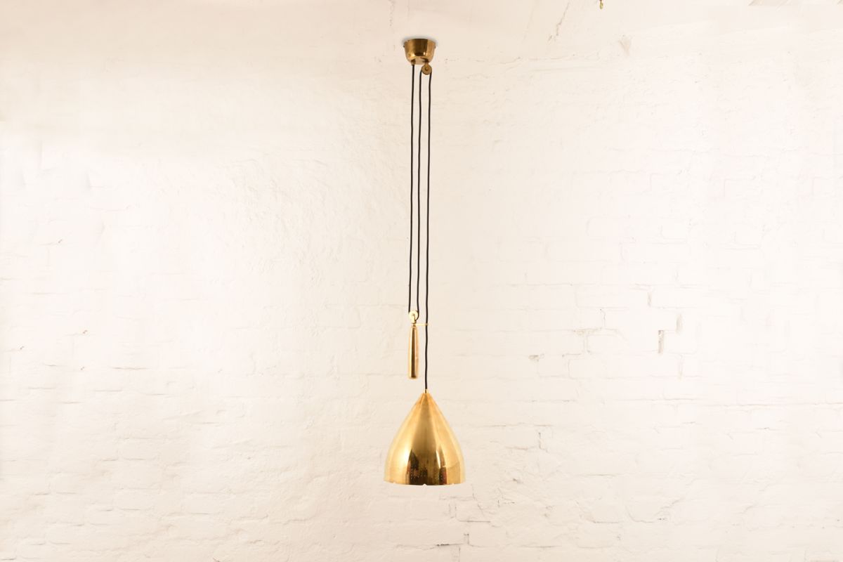 Paavo Tynell Brass Celing Pendant