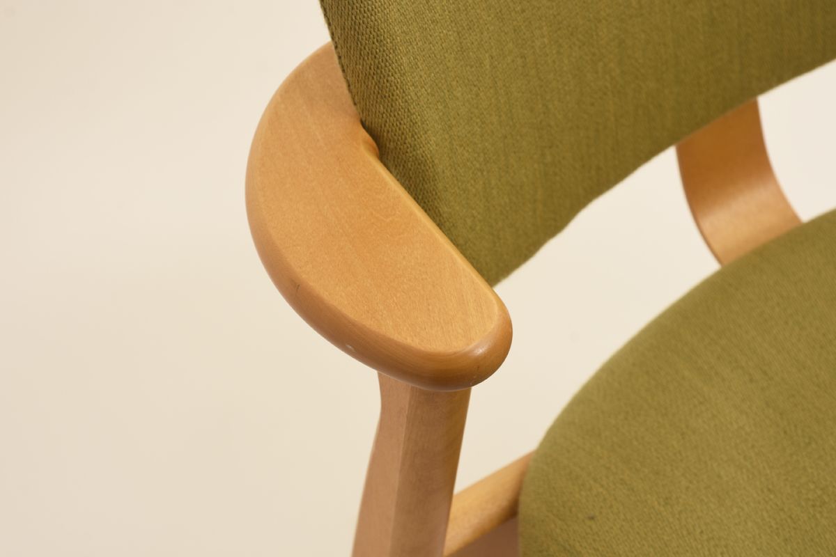 Ilmari Tapiovaara Domus Chair Green Detail 02