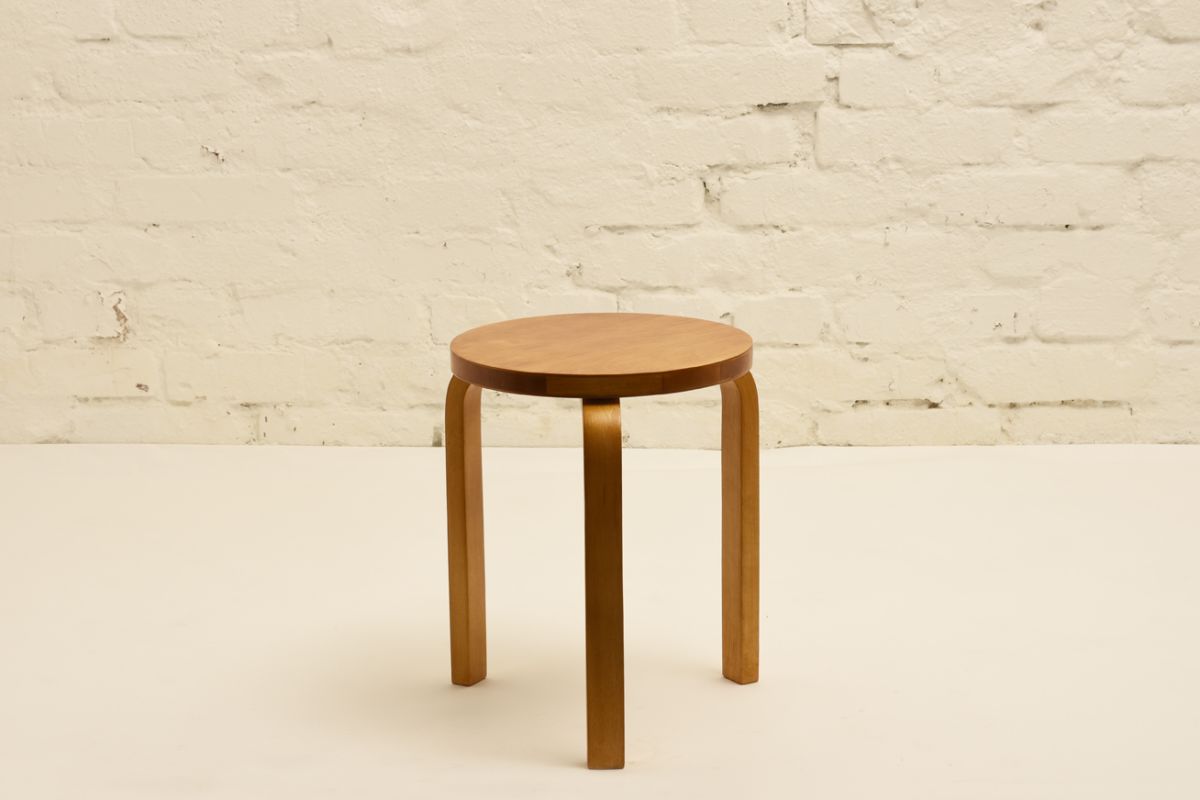 Aalto Alvar Stool 60 Varnished