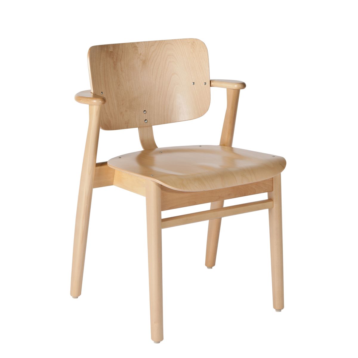 Domus Chair clear lacquer birch