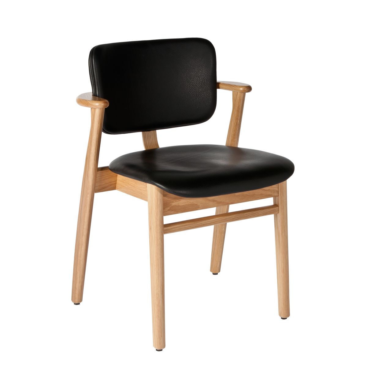 Domus Chair black leather upholstery_WEB