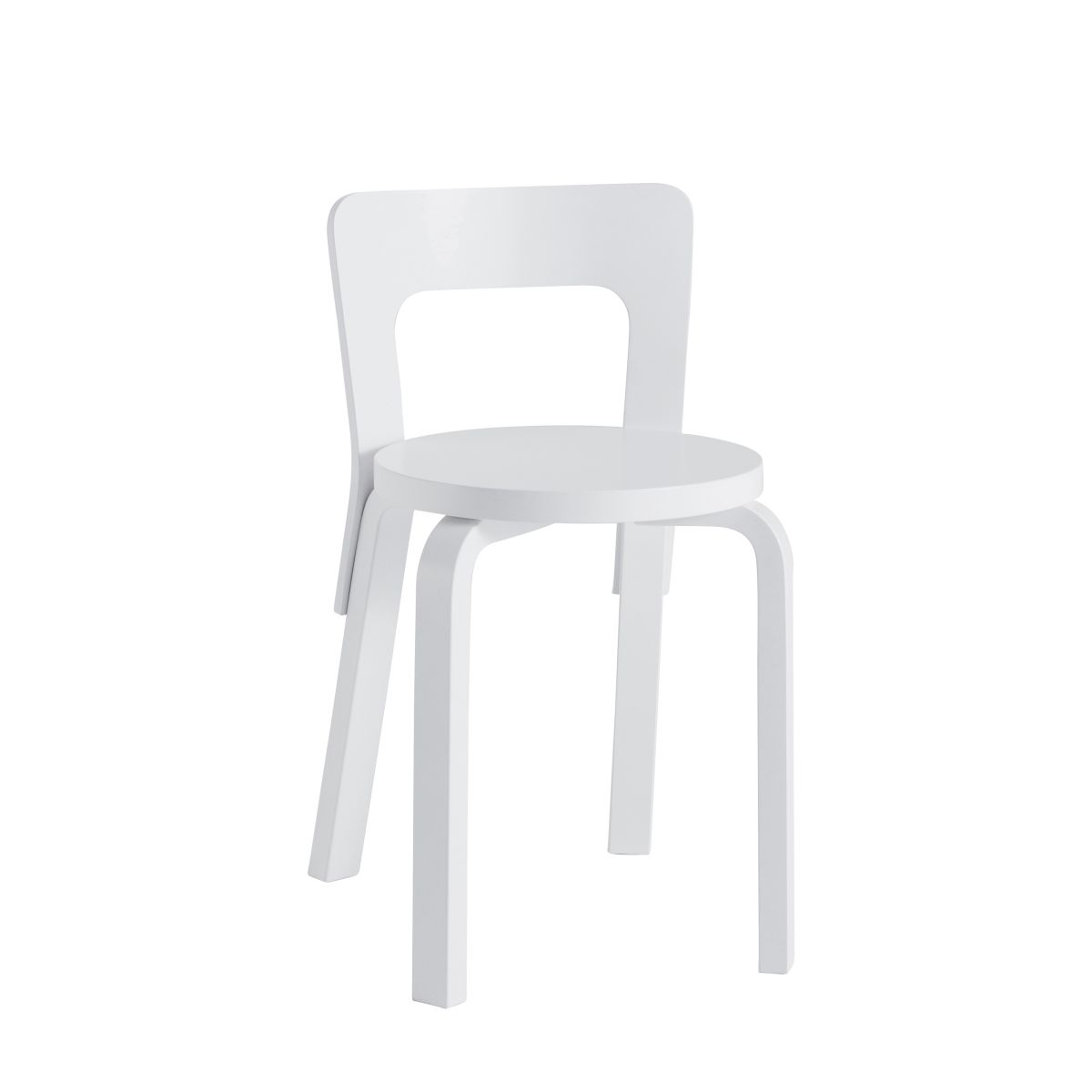 Chair 65 white lacquer