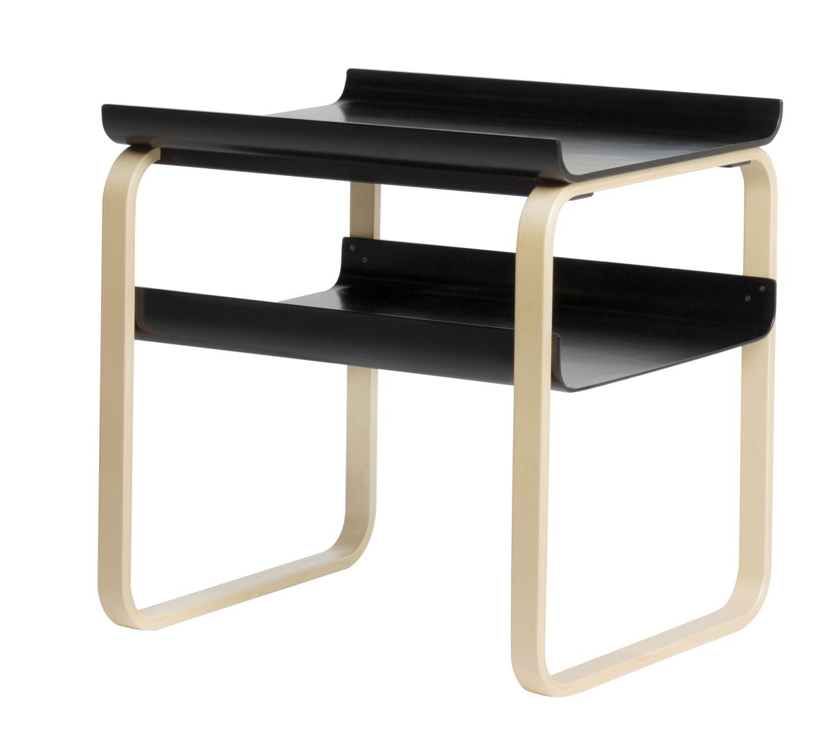 Side Table 915 clear black lacquer