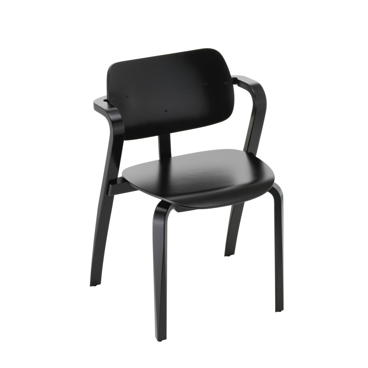 Aslak Chair black lacquered