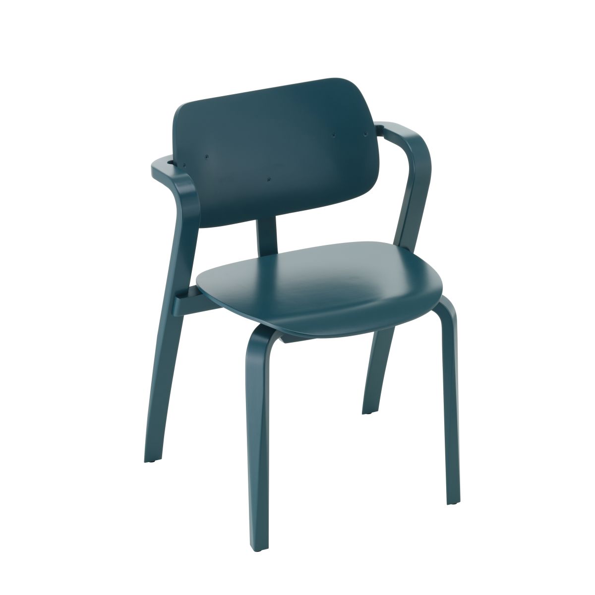 Aslak Chair petrol lacquered