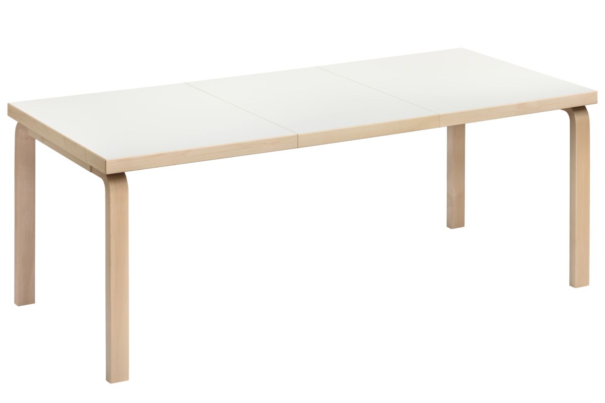 Aalto Table extendable 97 white laminate_WEB