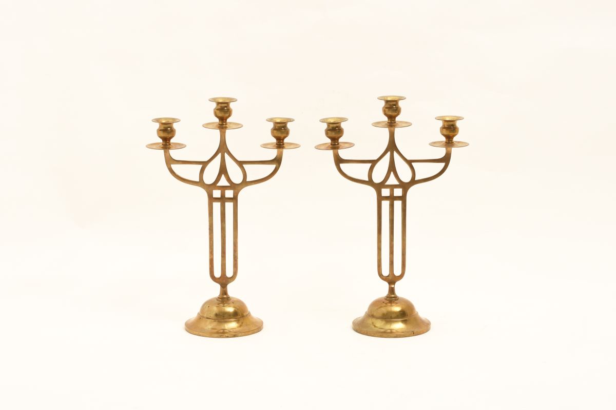 Anonymous-Brass-Candle-Stand