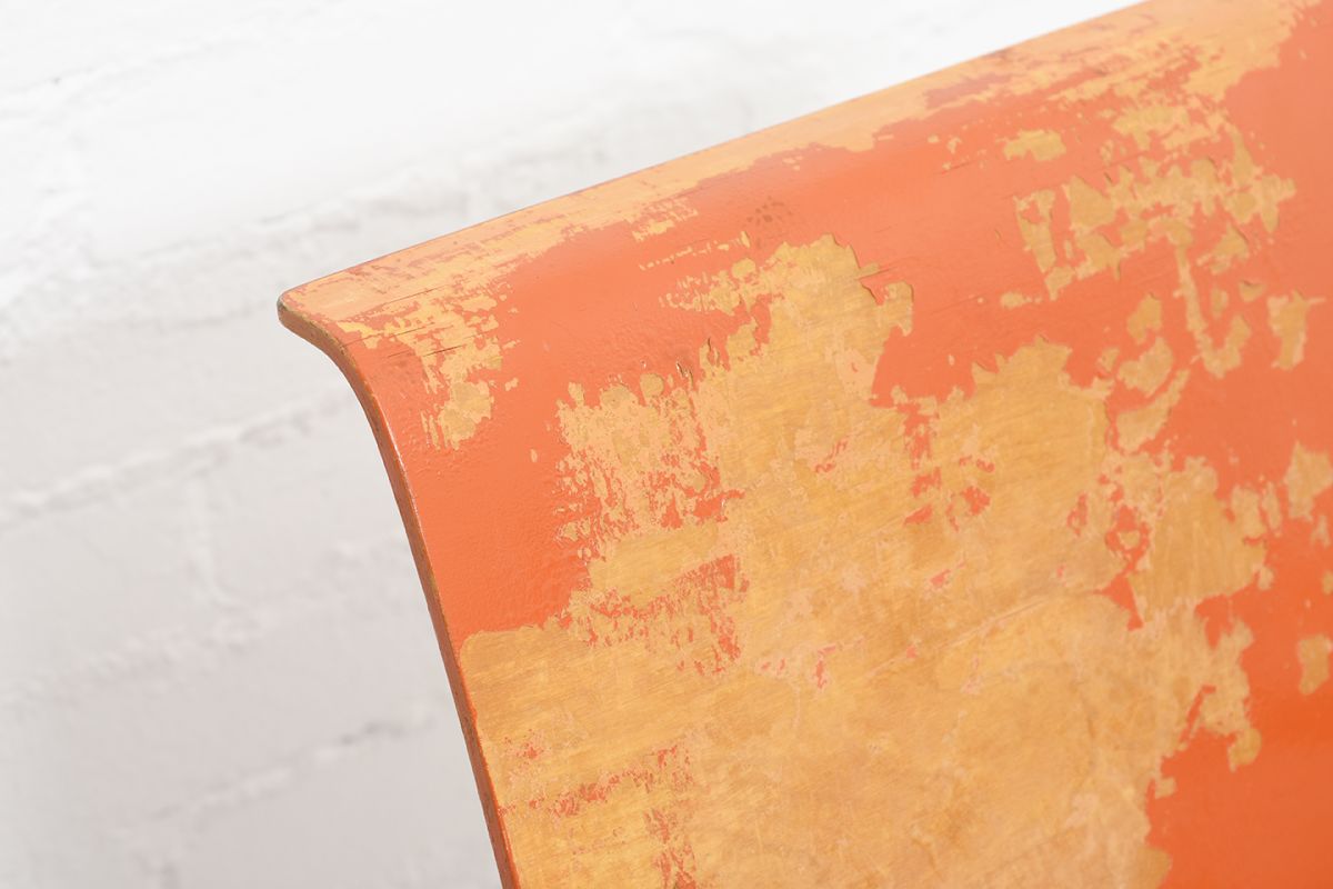 Aalto-Alvar-Hallway-Chair-Orange-Black_detail1