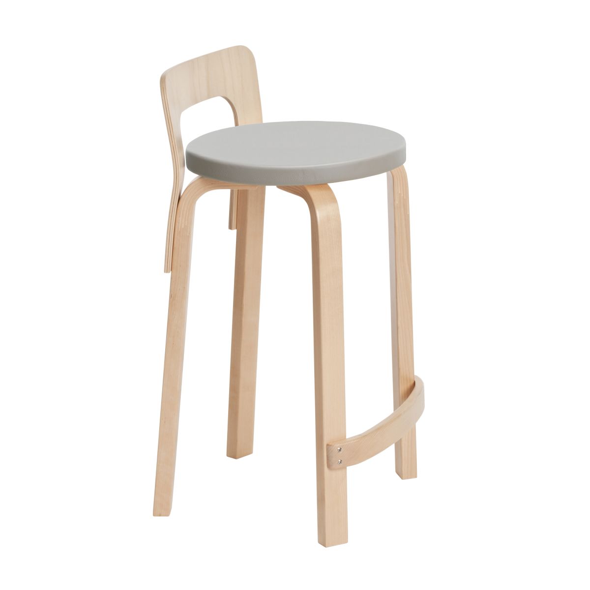 br>アルテック K65 ハイチェア リノリウムブラック [artek High Chair