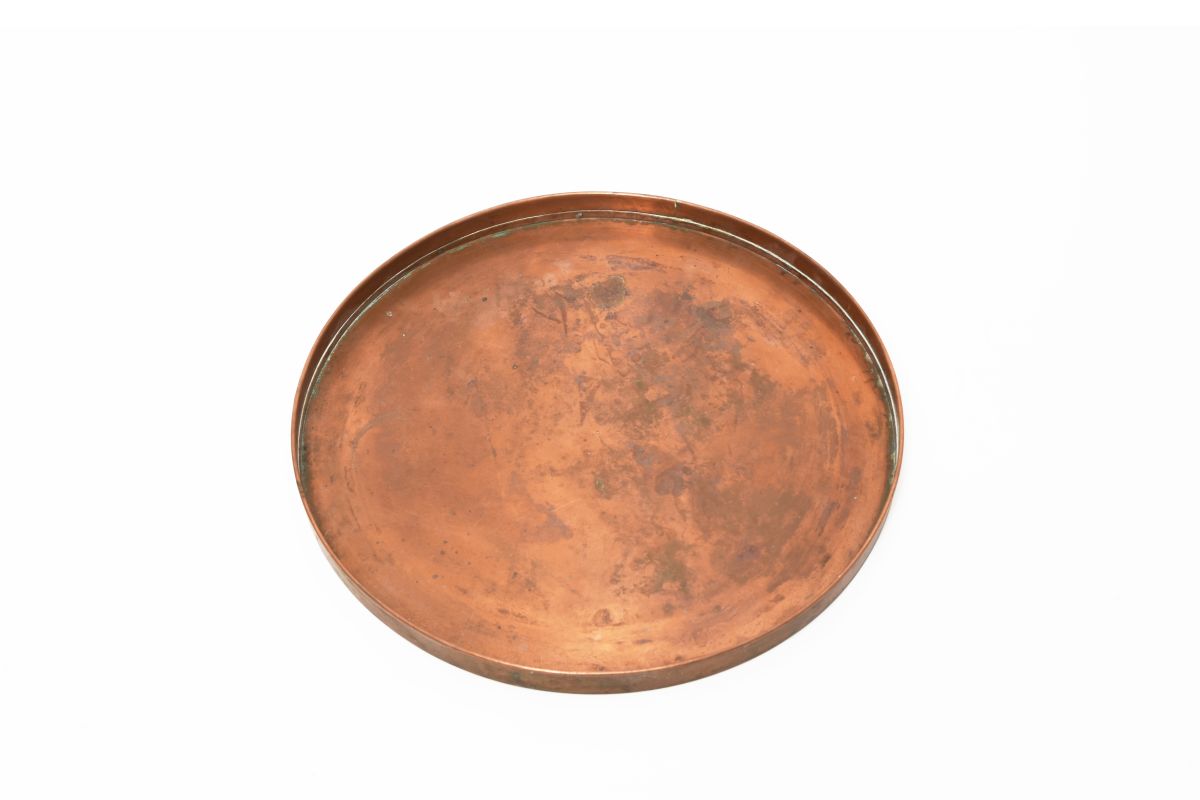 Anonymous-Finnish-copper-tray-round