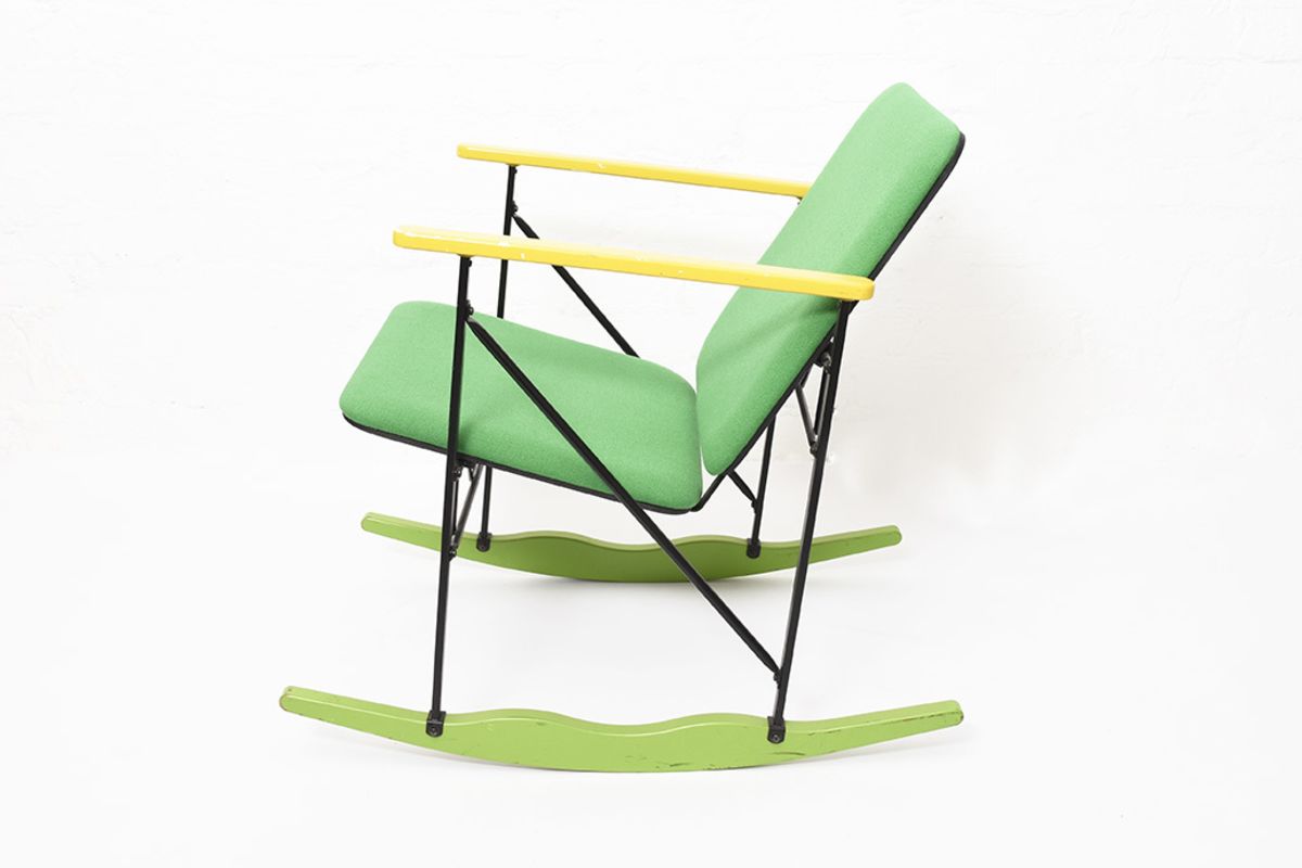 Artek - A509 Rocking Chair Green