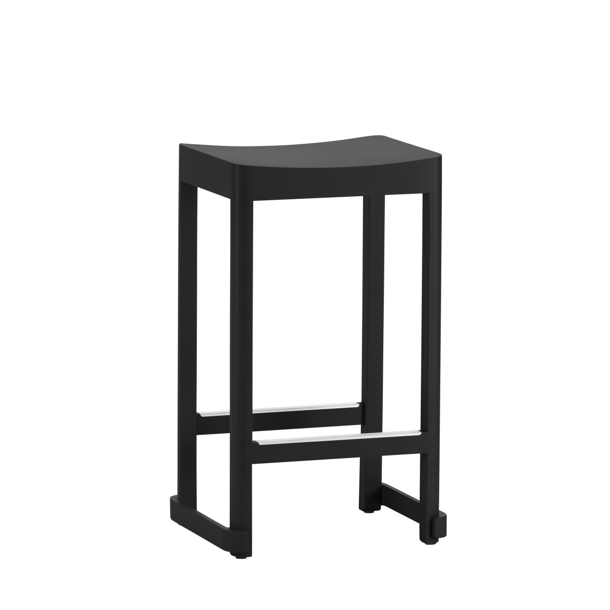 Atelier Bar Stool 65 cm beech black_F