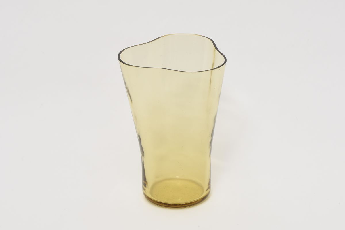 Yellow-Glass-Vase