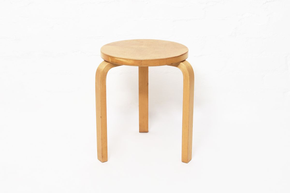 Aalto Stool60 Patinated birch