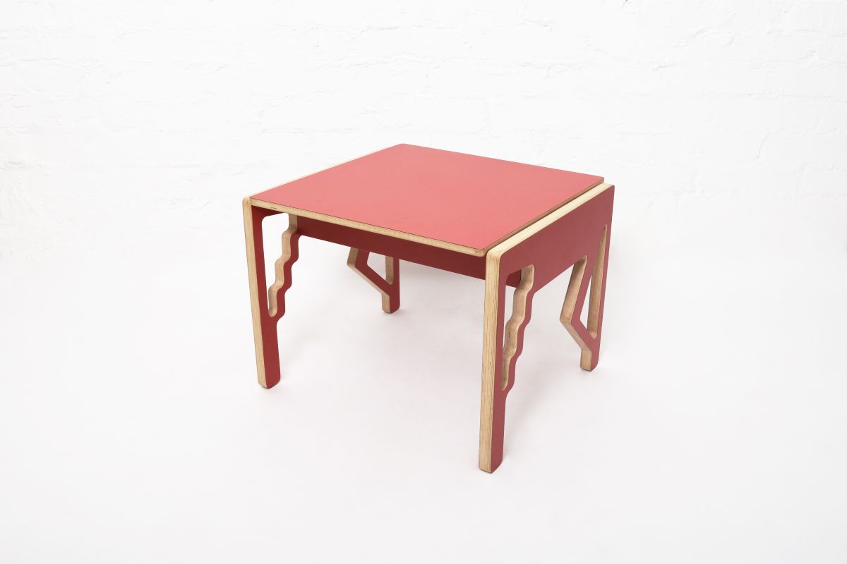 Kukkapuro Red Side Table