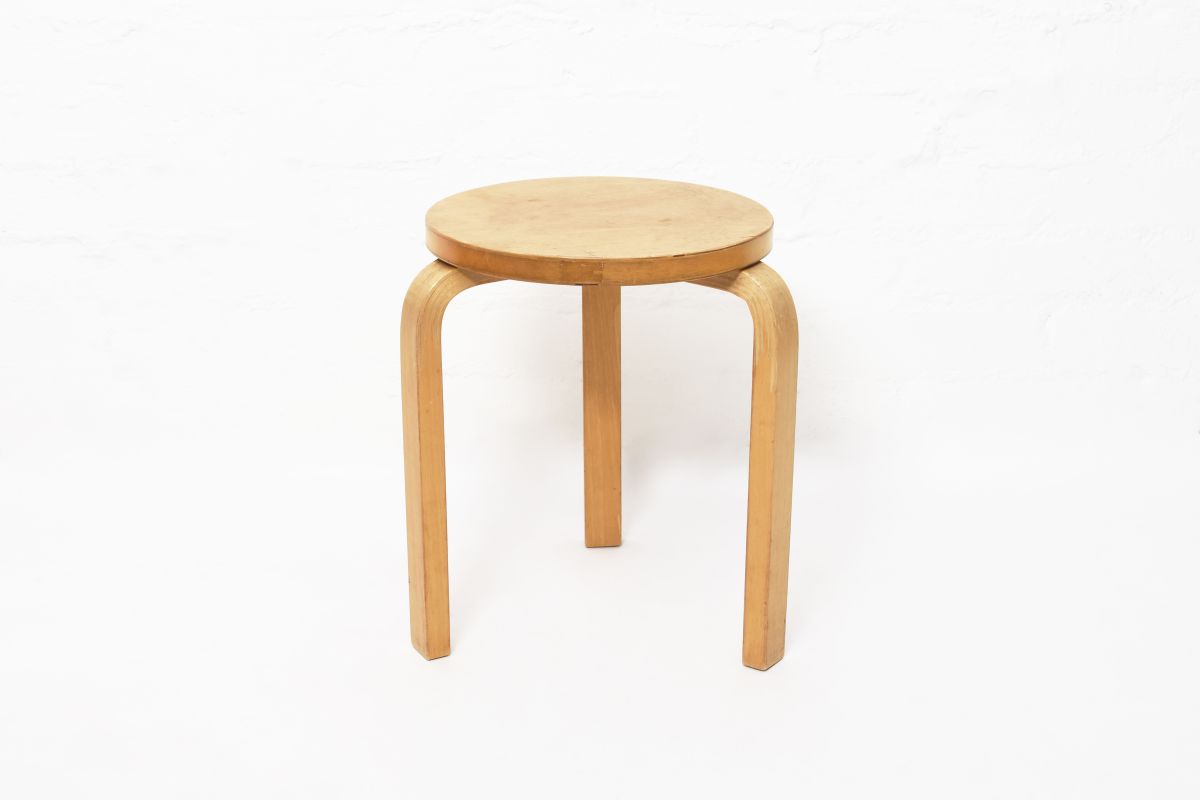 Aalto Stool60 Patinated Birch