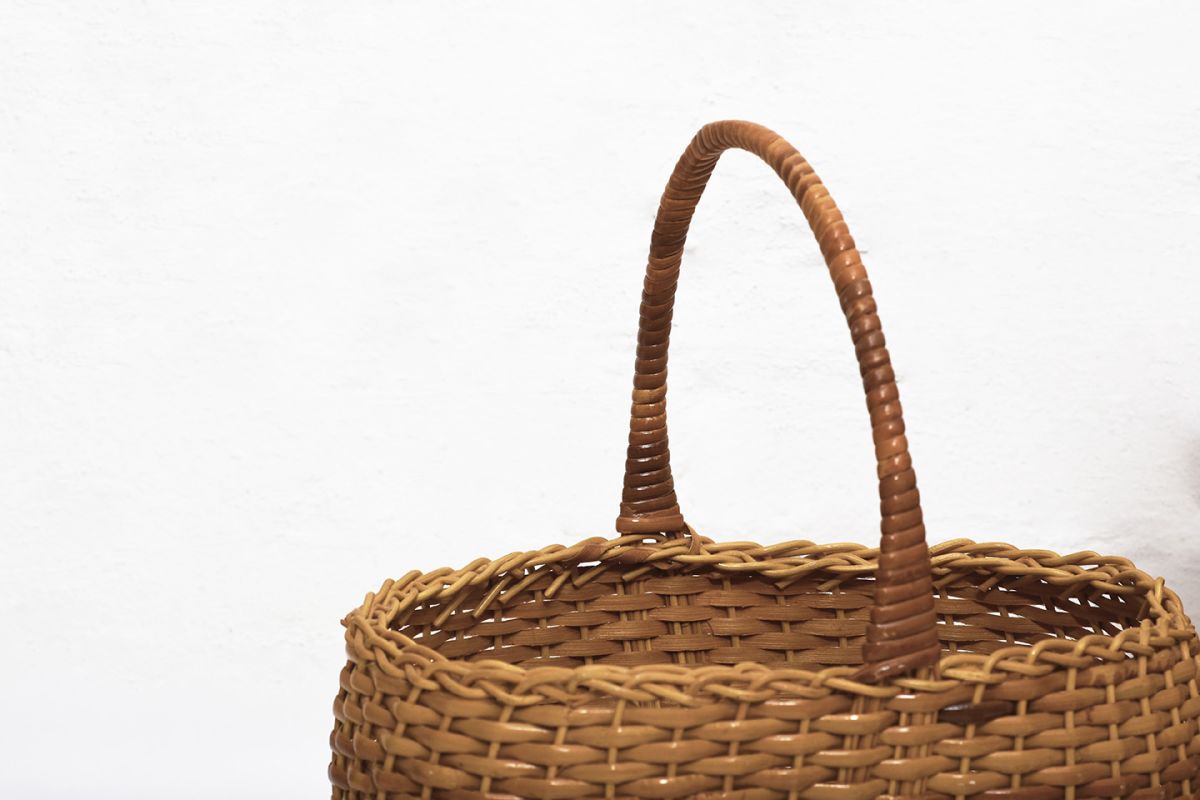 Set of Rattan Baskets details3