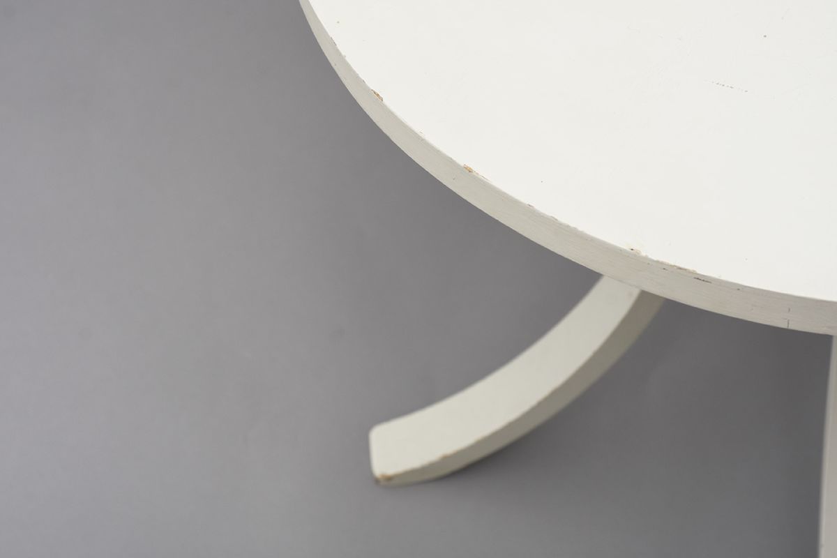 Tapiovaara White Side Table details2