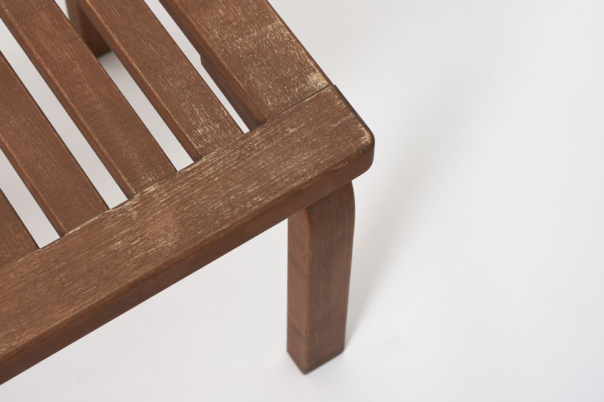 Aalto Bench153 A Low Walnut details2