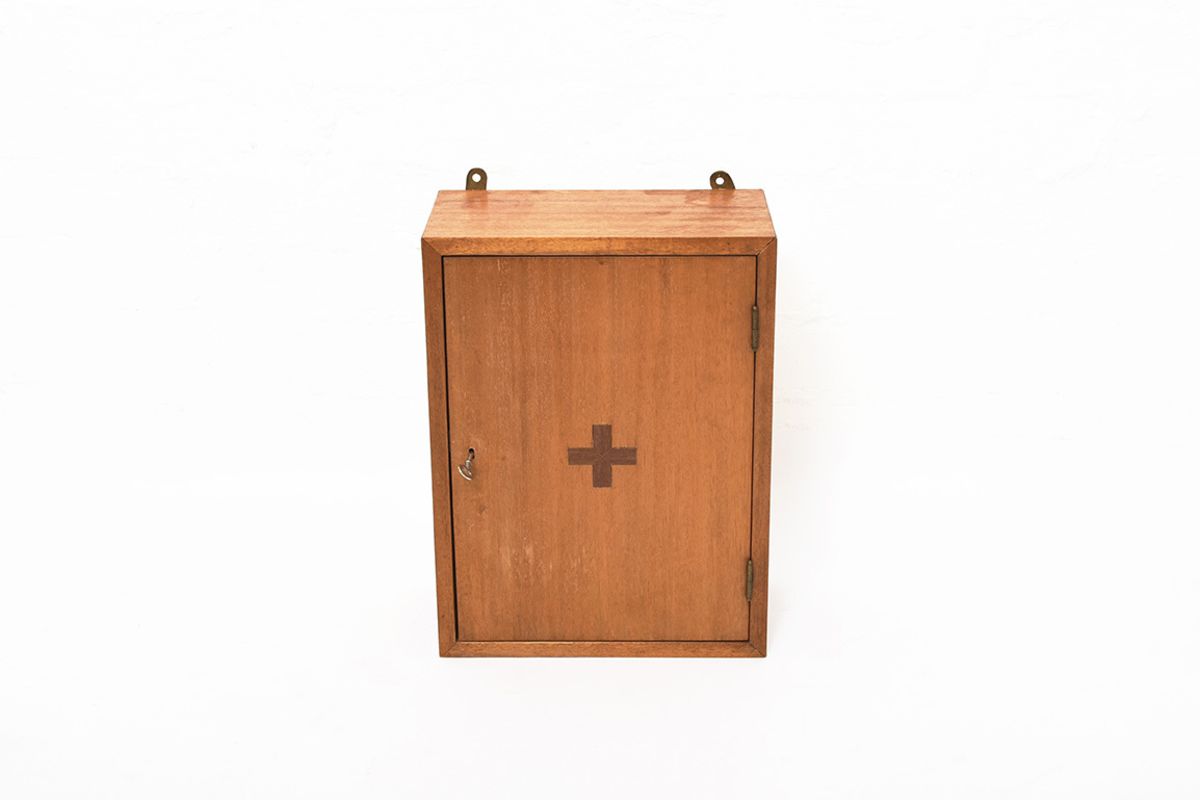 Aino Aalto Medicine Cabinet Mahogany