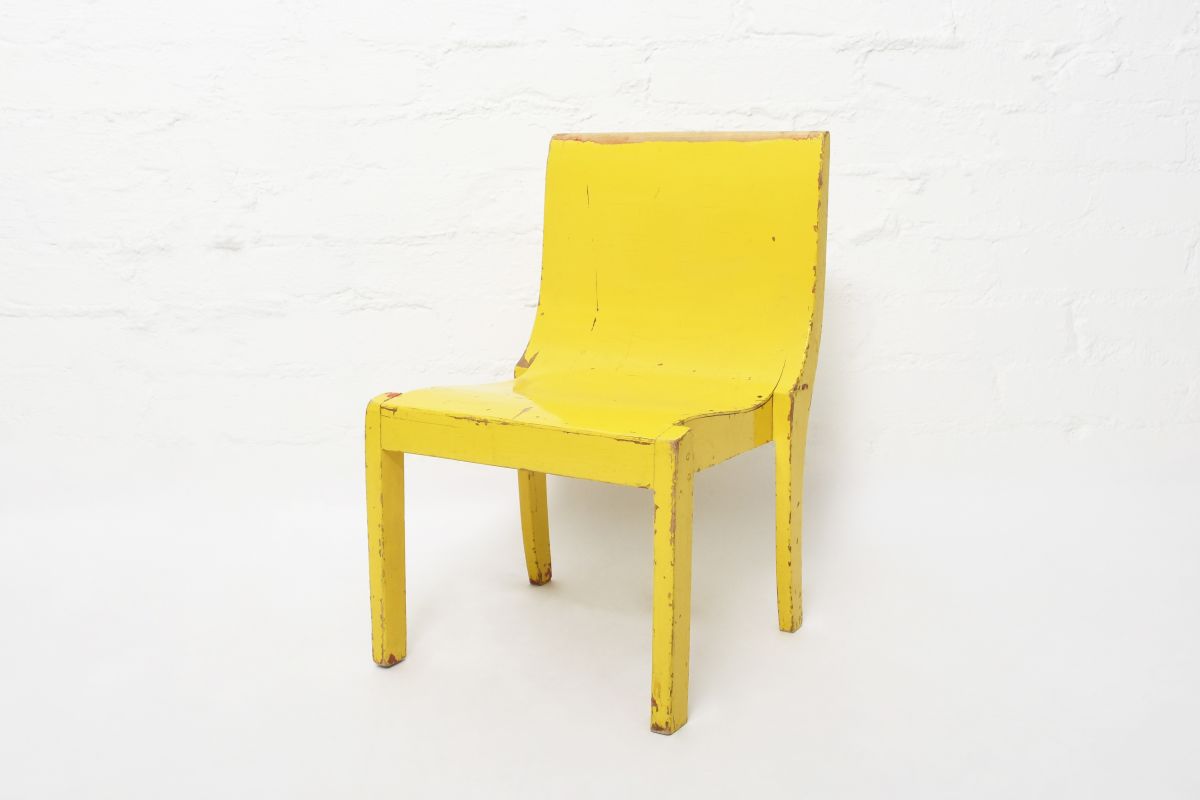 Yellow Finnish Kids Chair