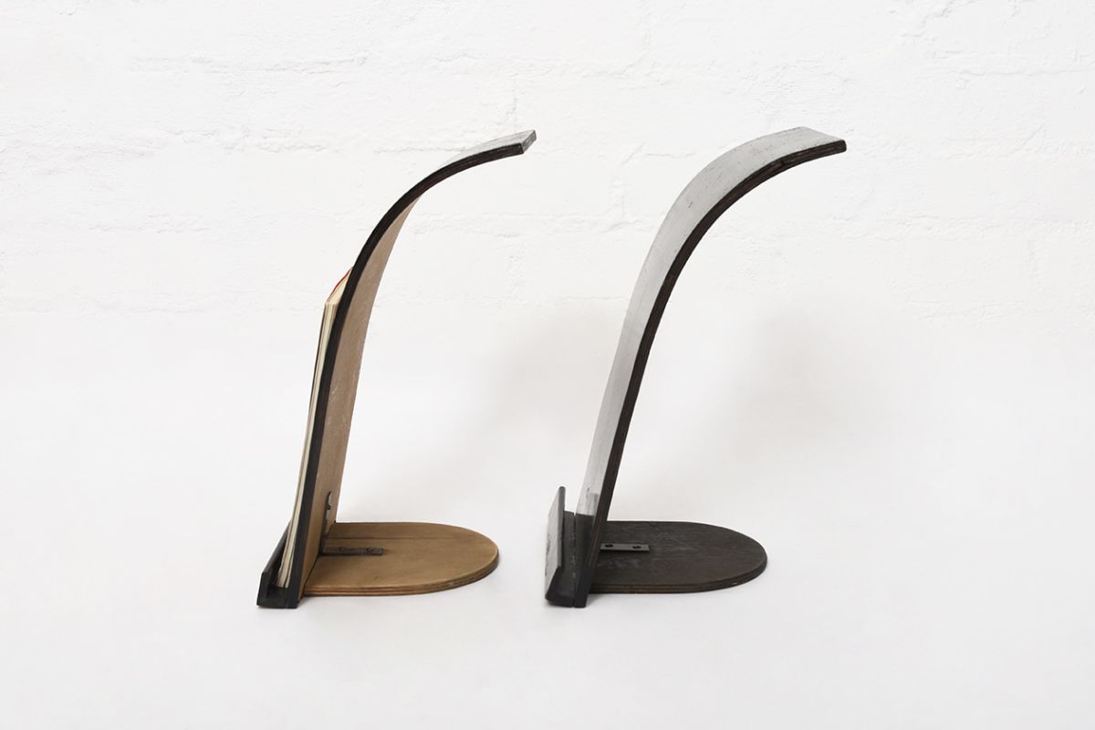 Modernist Book Stand Pair details3