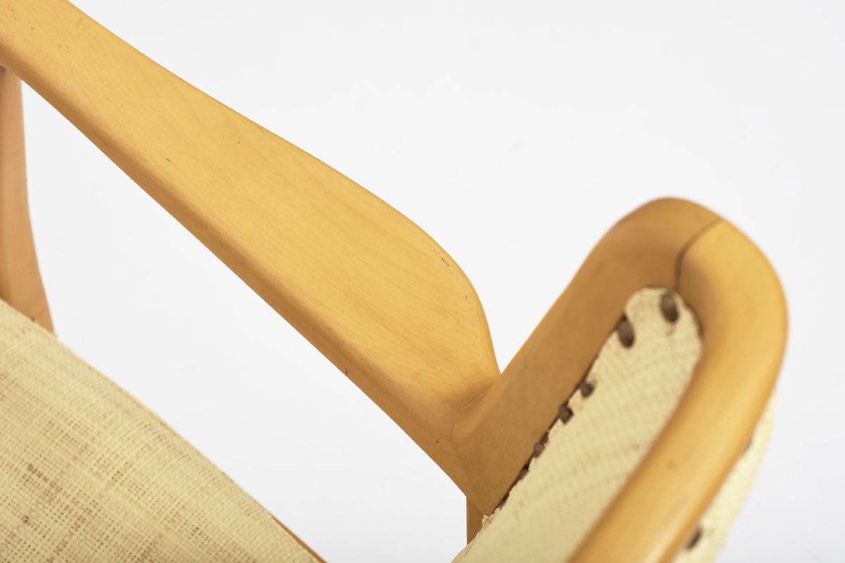 Erik Bryggman Caneweave Armchairs details5