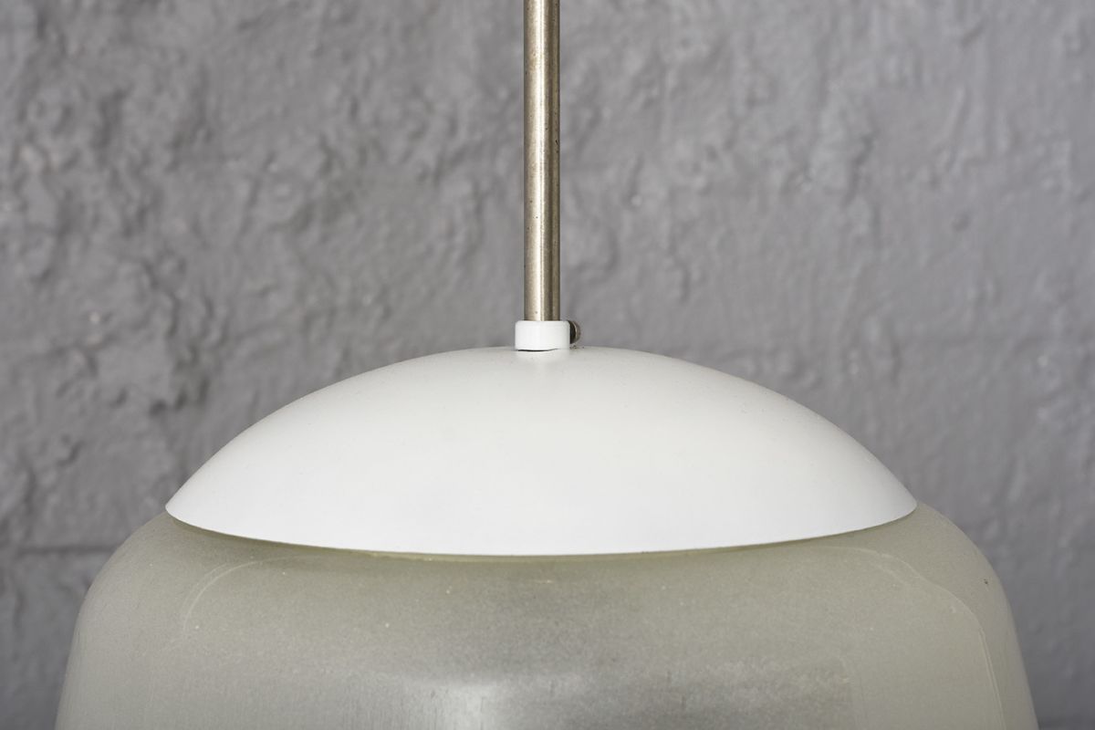 Paavo Tynell Opaline Glass Pendant Lamp details2