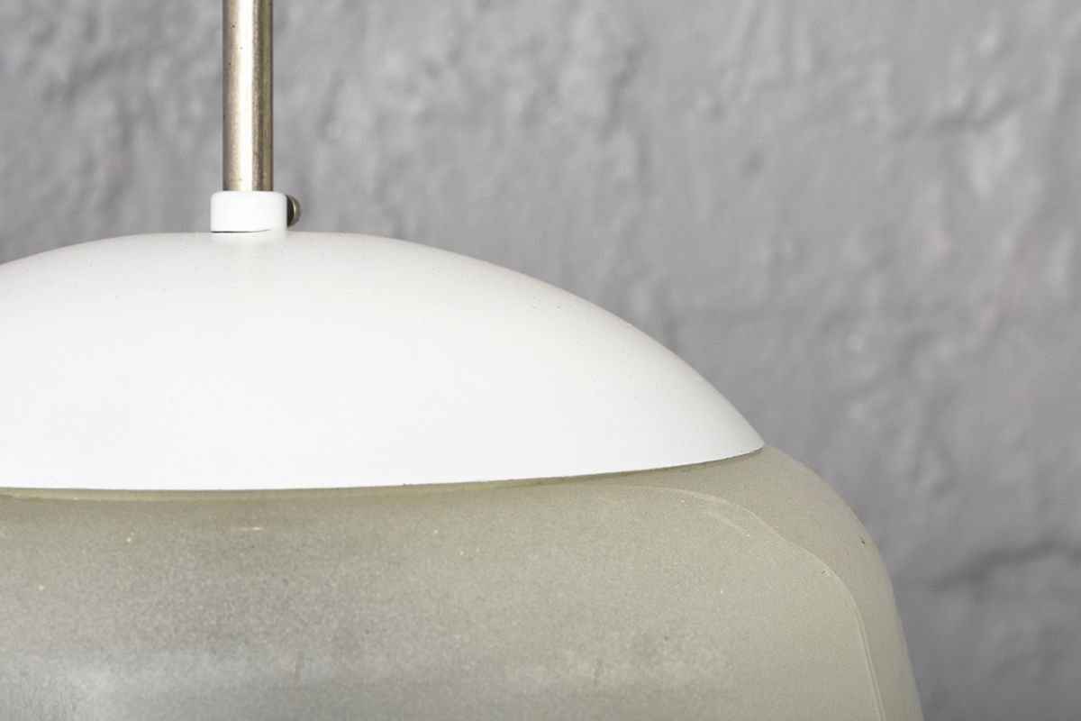 Paavo Tynell Opaline Glass Pendant Lamp details3