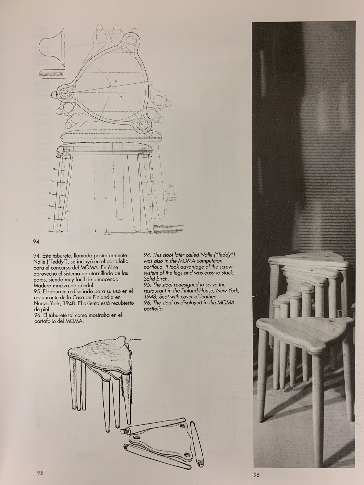 Tapiovaara Ilmari Nalle stool 08