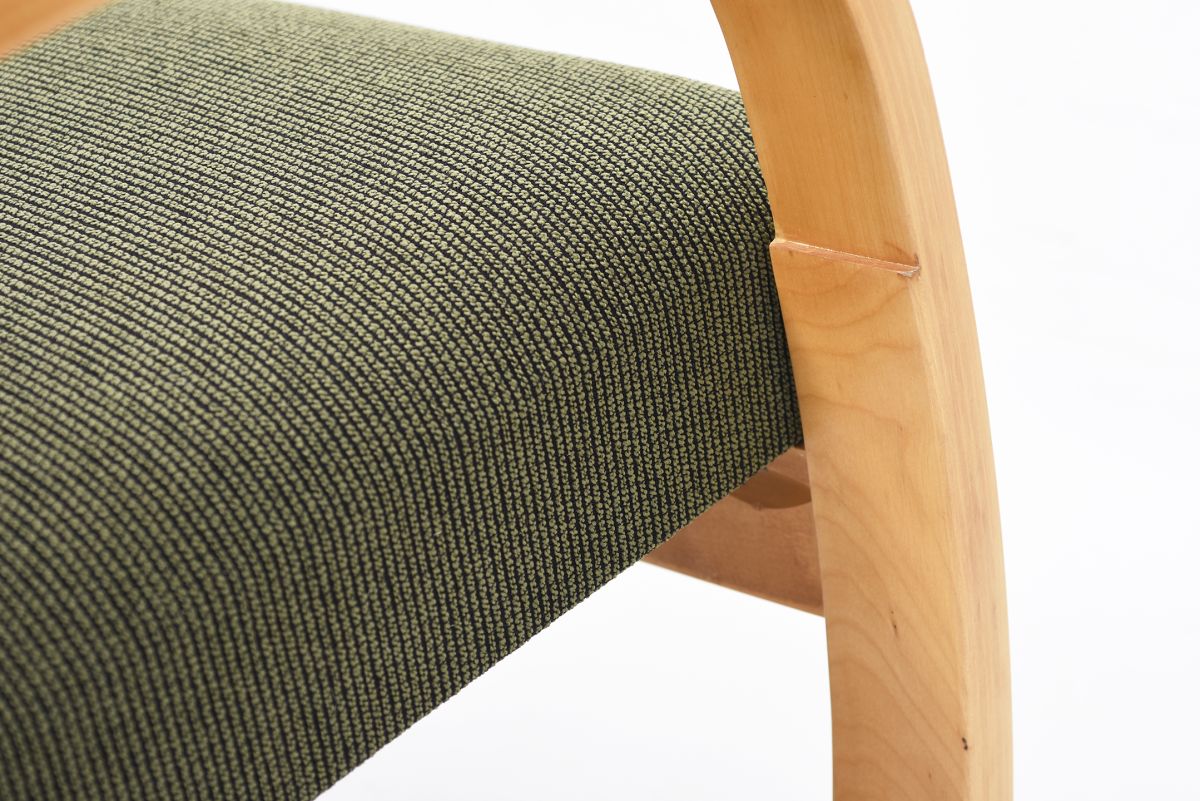 Aalto Alvar Armchair 402 Green fabric 08