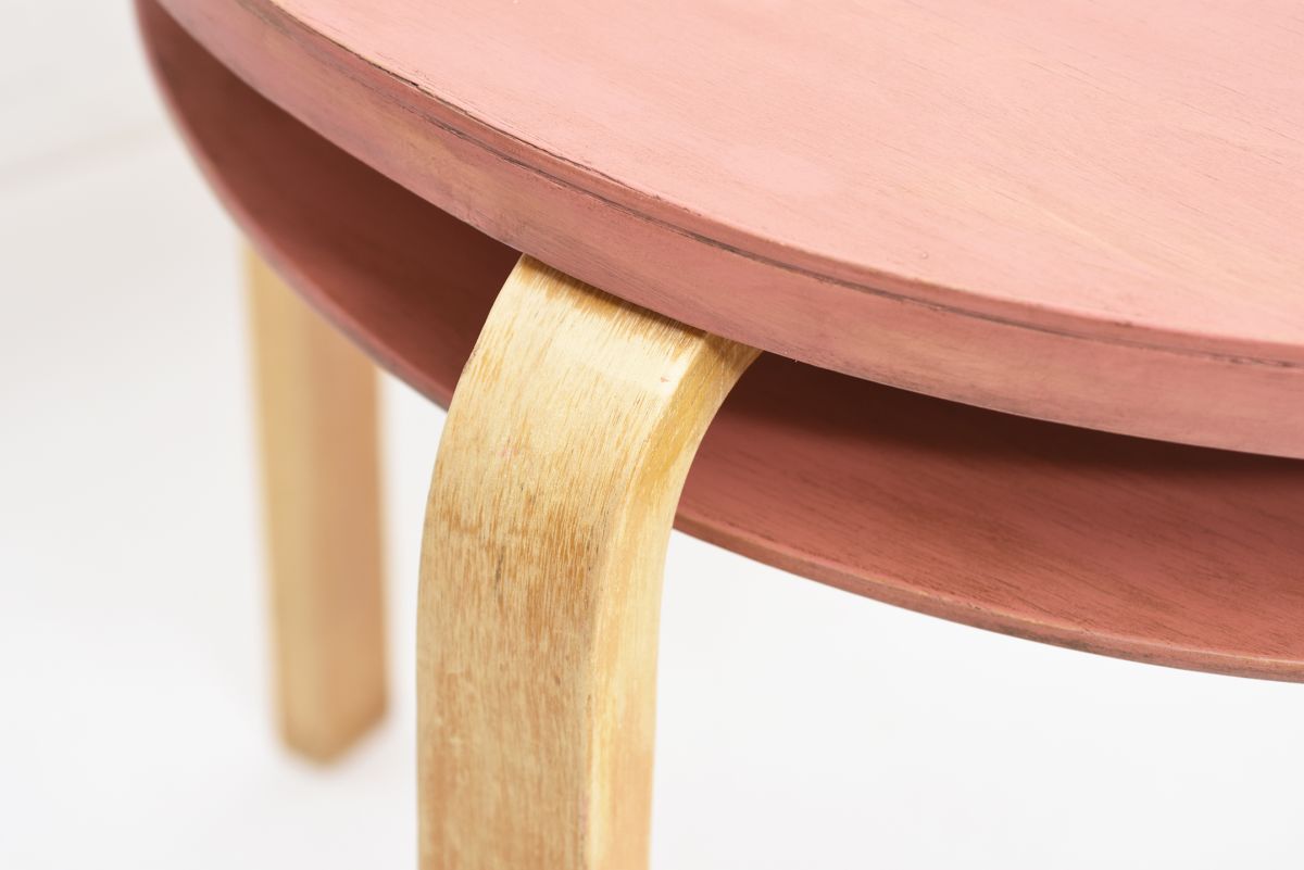 Aalto Arvar Club table pink 05