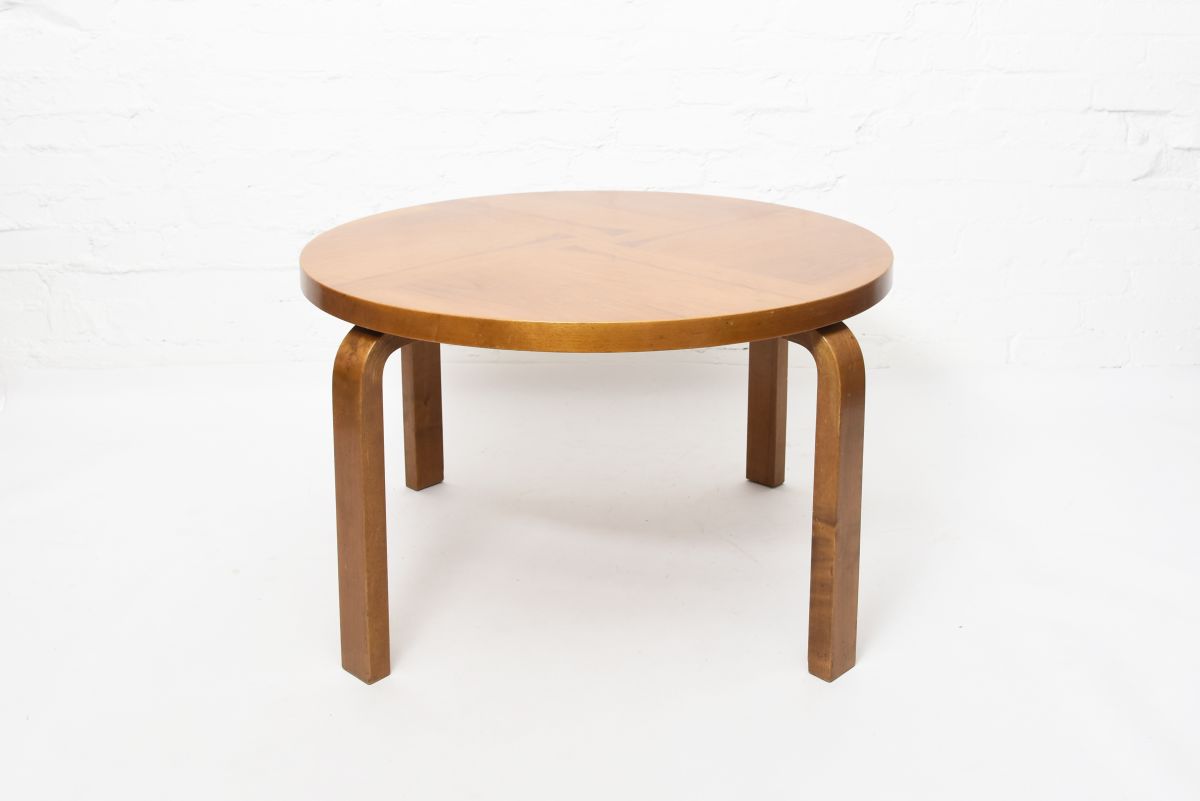 Aalto Alvar Wood top coffee table