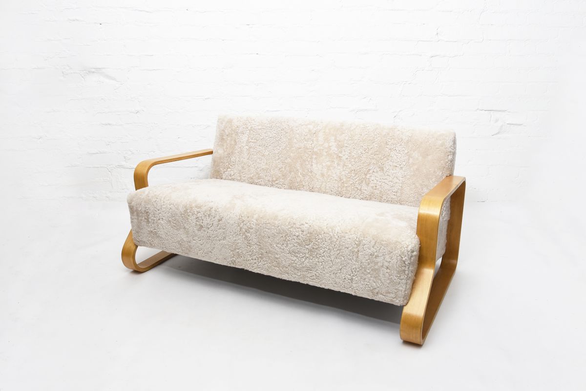 Aalto Alvar Sofa 544 sheep skin