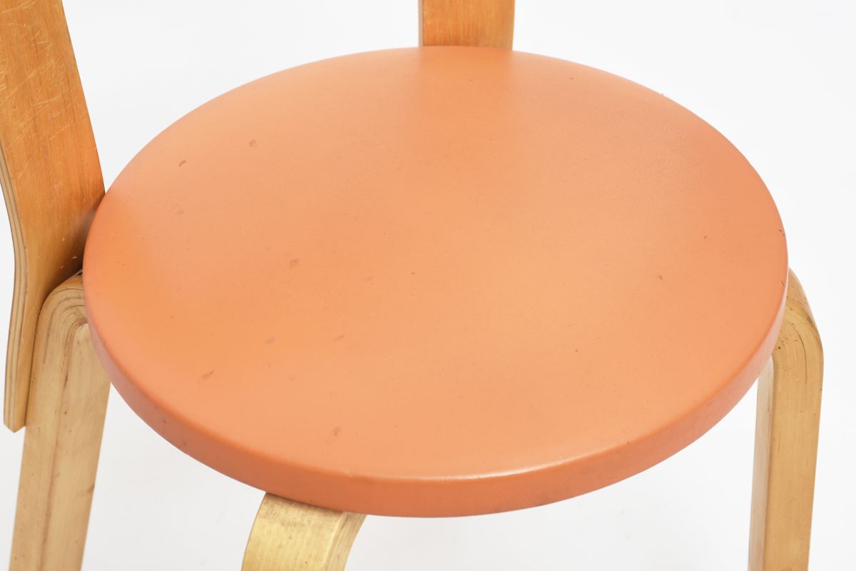 Aalto Alvar Chair66 orange 03