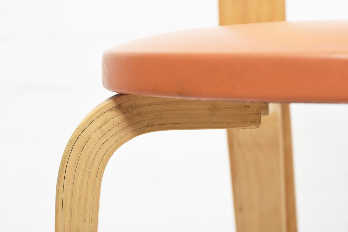 Aalto Alvar Chair66 orange 05