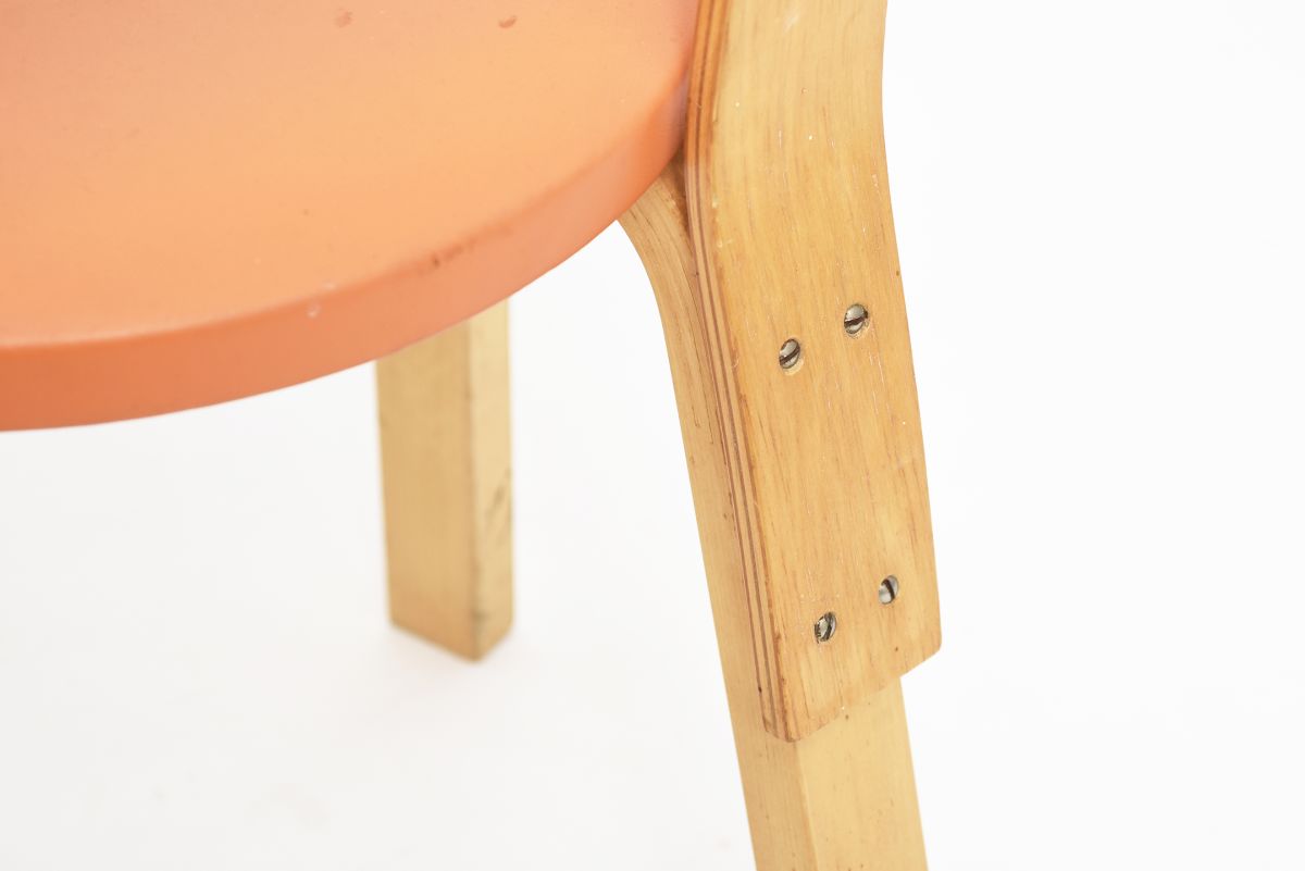 Aalto Alvar Chair66 orange 05 2