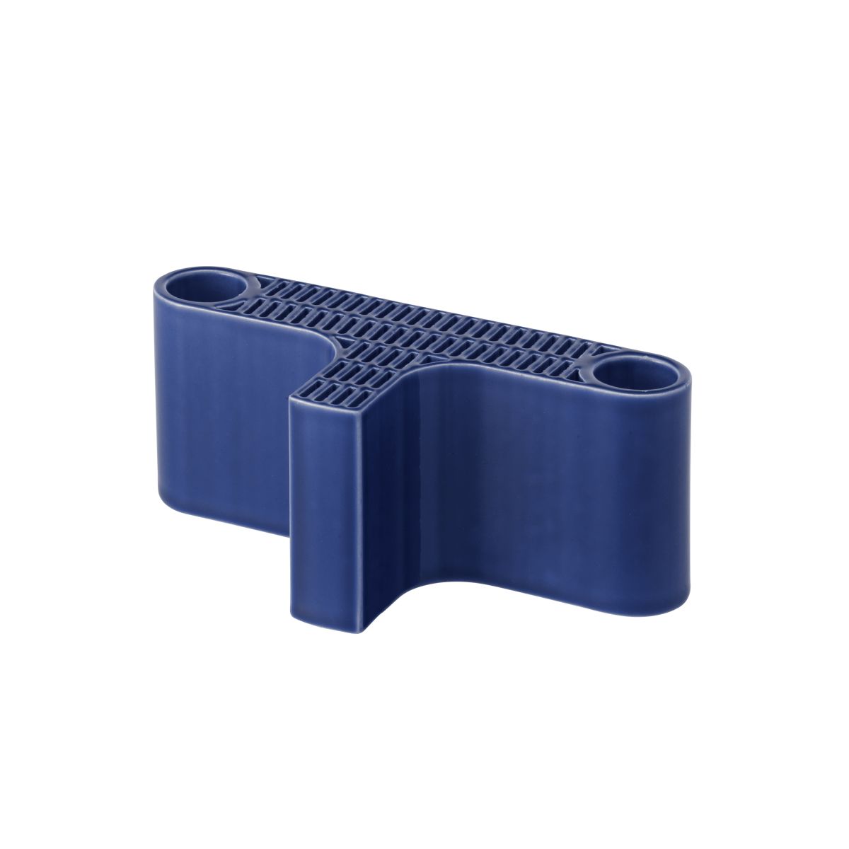 Tiili Candleholder Blue gloss F