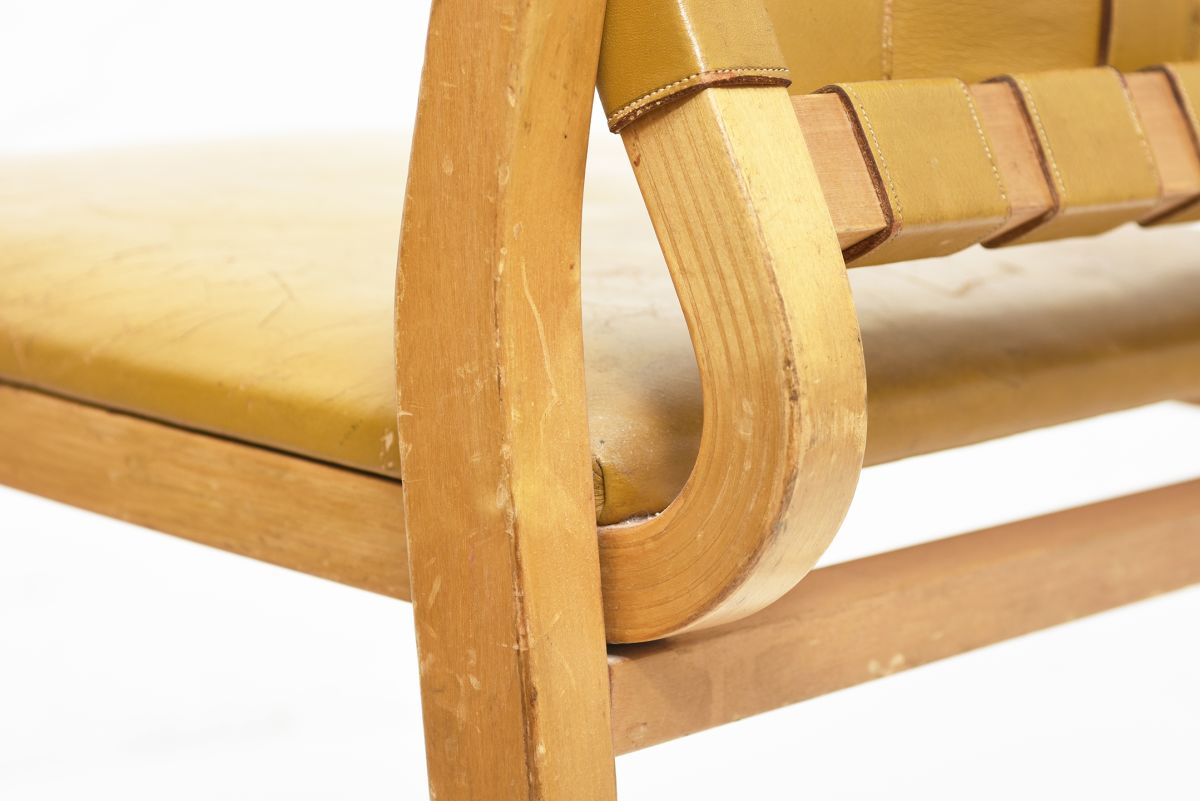 Aalto Alvar Chair Y612 mustard yellow 08