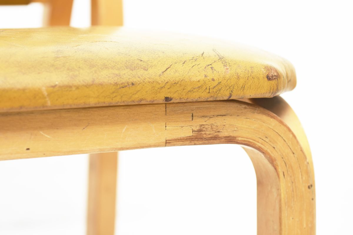 Aalto Alvar Chair Y612 mustard yellow 11