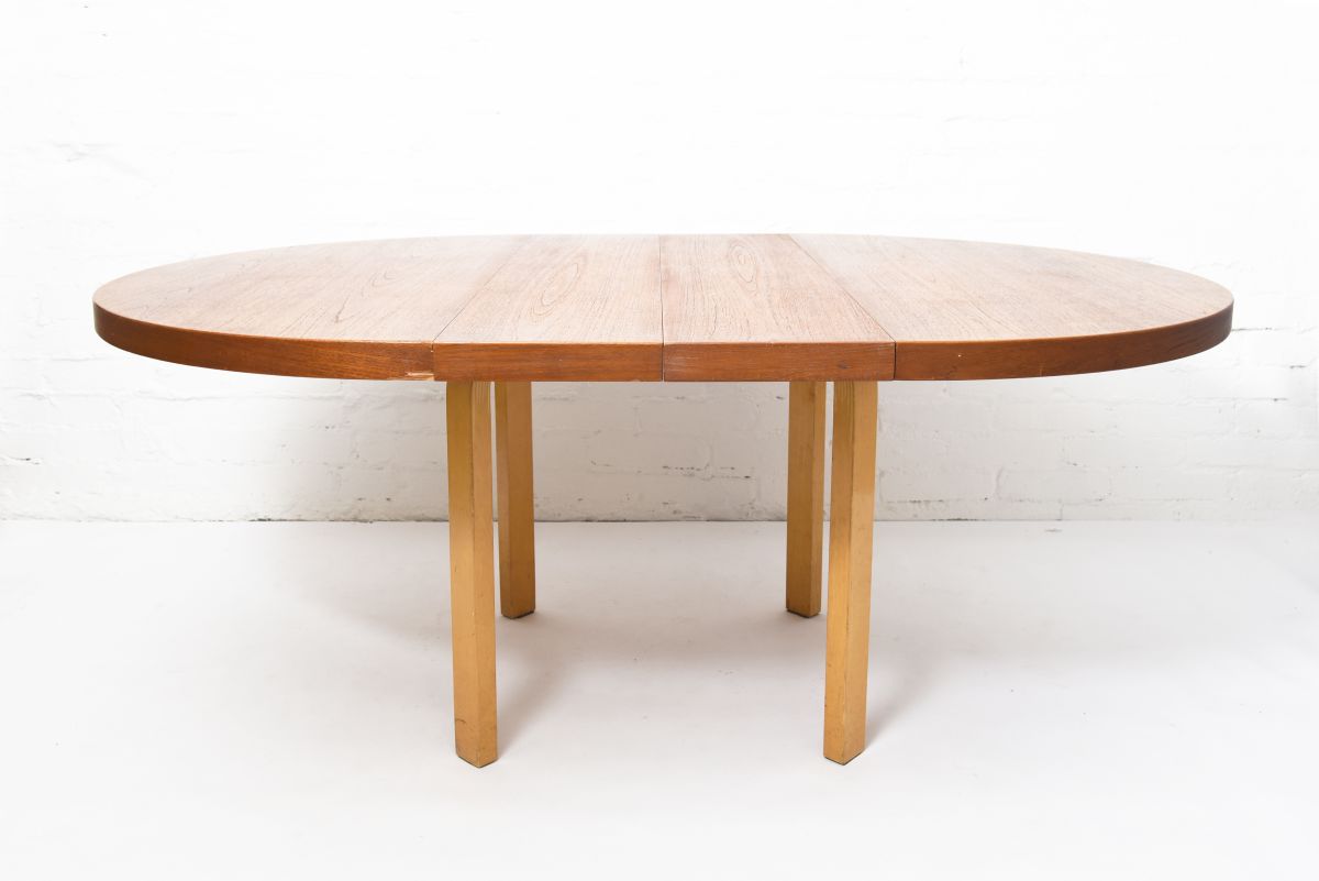 Aalto Alvar Table L93 Teak 2 extention