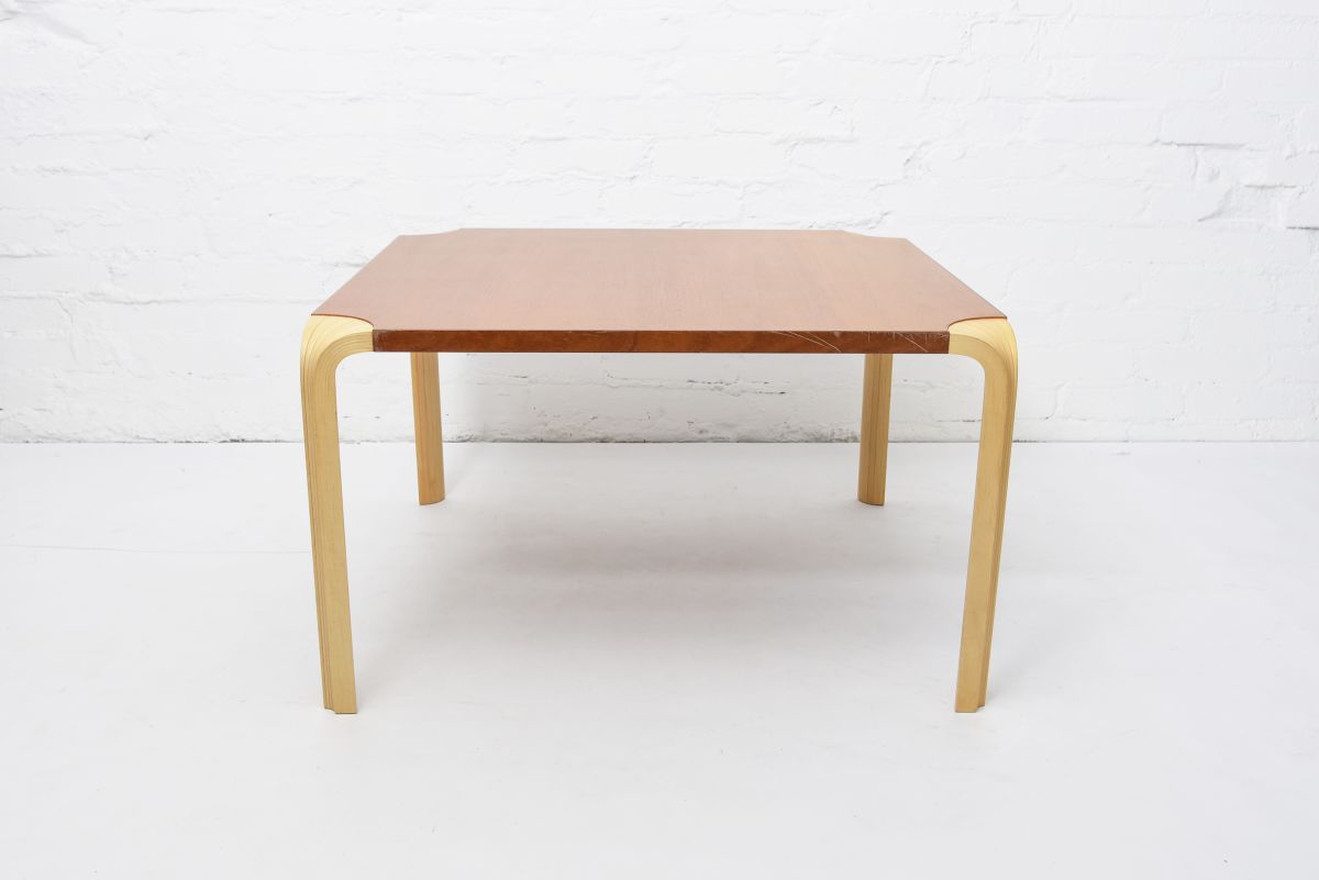 Aalto Alvar Fan leg table teak