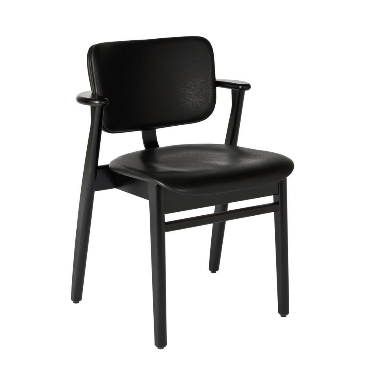 1846860 Domus Chair black stained leather upholstery black preview