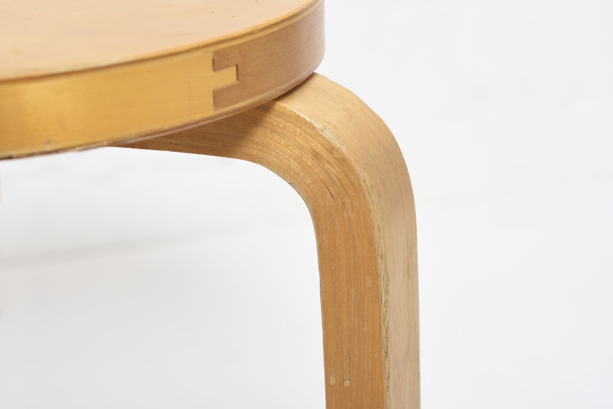 Aalto Alvar Stool60 kids size birch 05