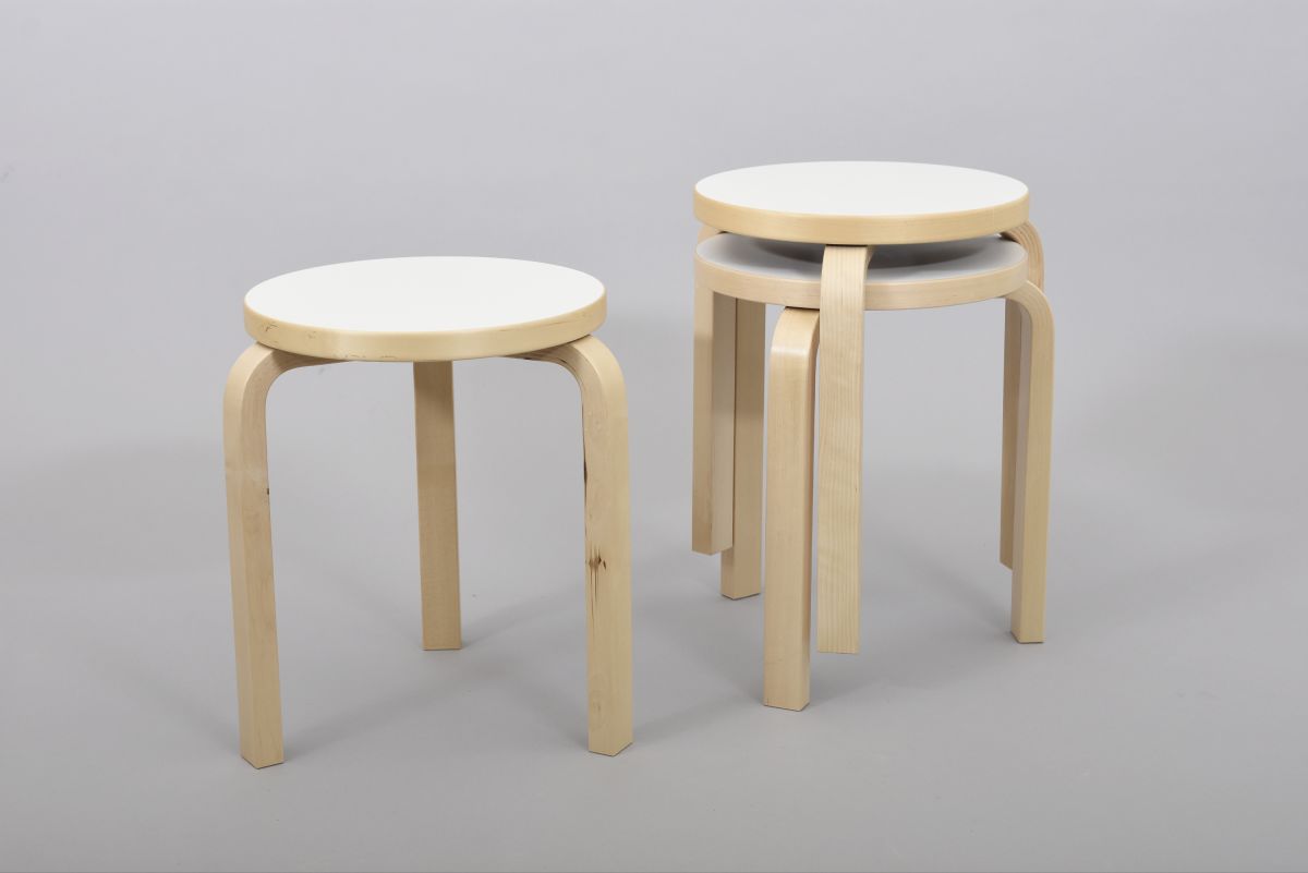 Aalto Alvar stool 60 artek 80th anniv